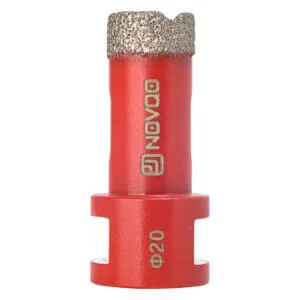 NOVQO Pulsar PRO 20mm diamond drill bit for dry drilling M14