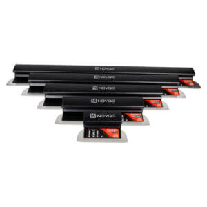 Набор алюминиевых шпателей для механического нанесения NOVQO со сменными лезвиями